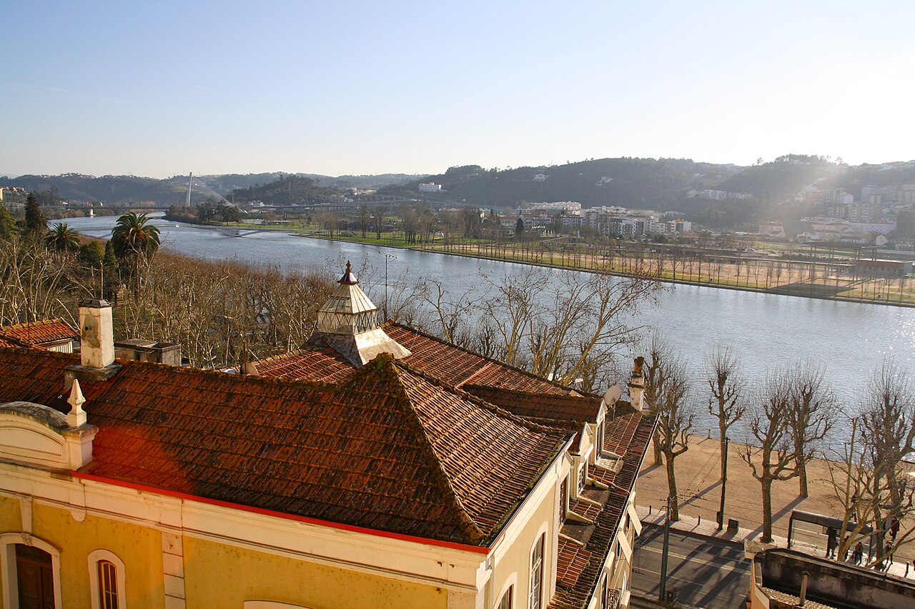Rio Mondego em Coimbra
